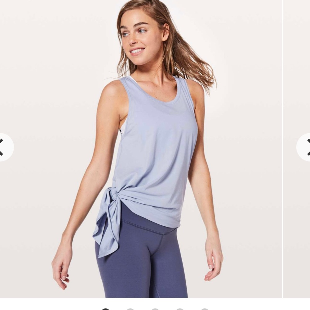 Lululemon To the Point Tank Top 12 M Coral Pink